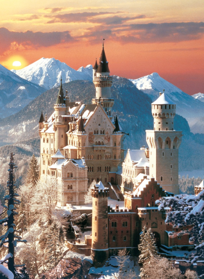Puzzle 1500 - Neuschwanstein zámek