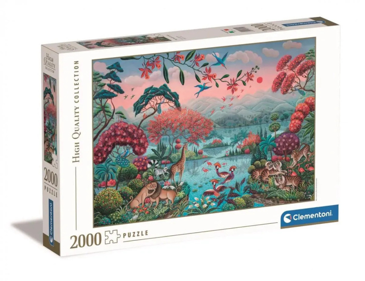 Puzzle 2000- Klidná džungle