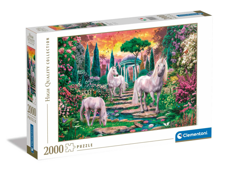 Puzzle 2000 – Zahrada jednorožců