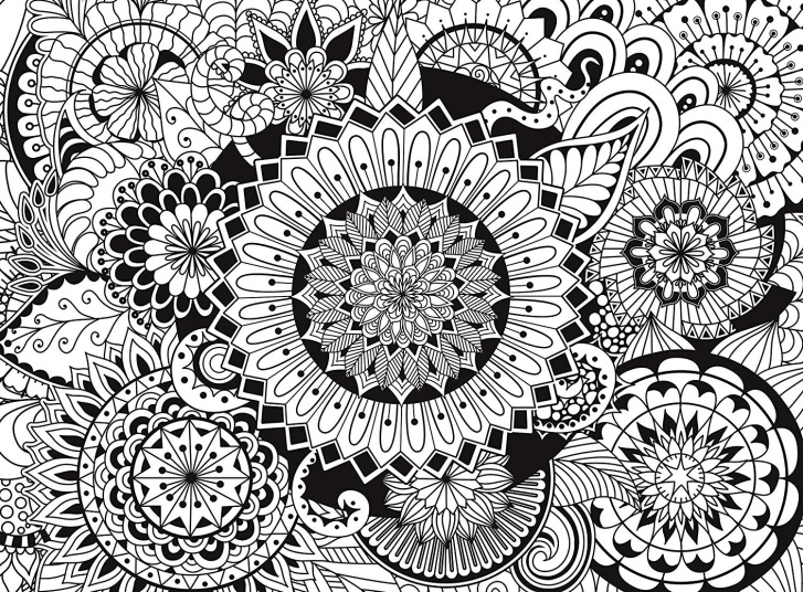 Puzzle 500 Mandala - Antistresové