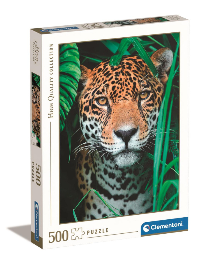 Puzzle 500 – Jaguár v džungli