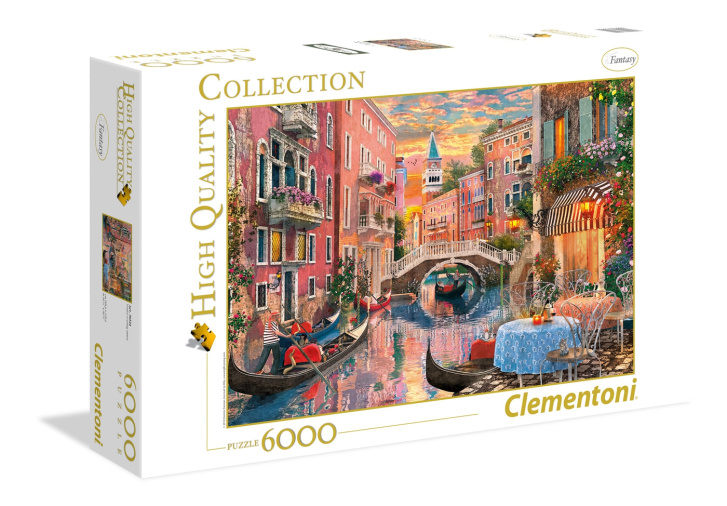 Puzzle 6000 - Benátský západ slunce