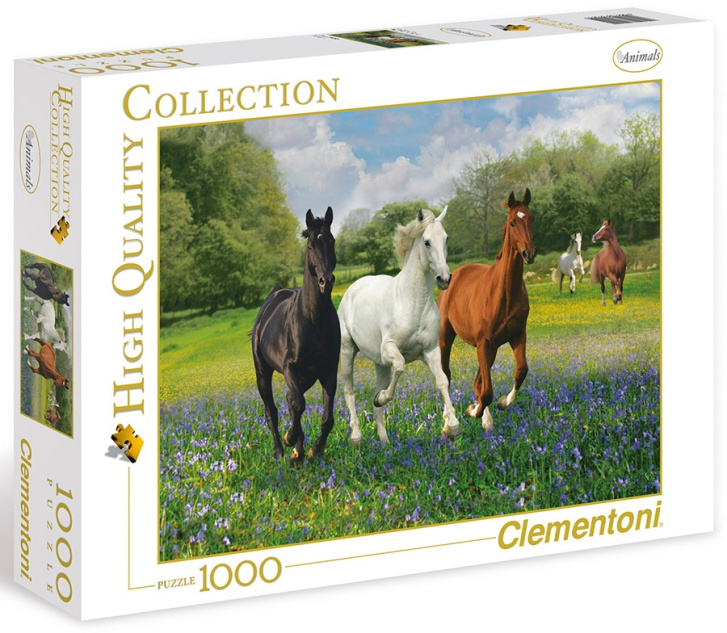 Puzzle 1000 - Koně