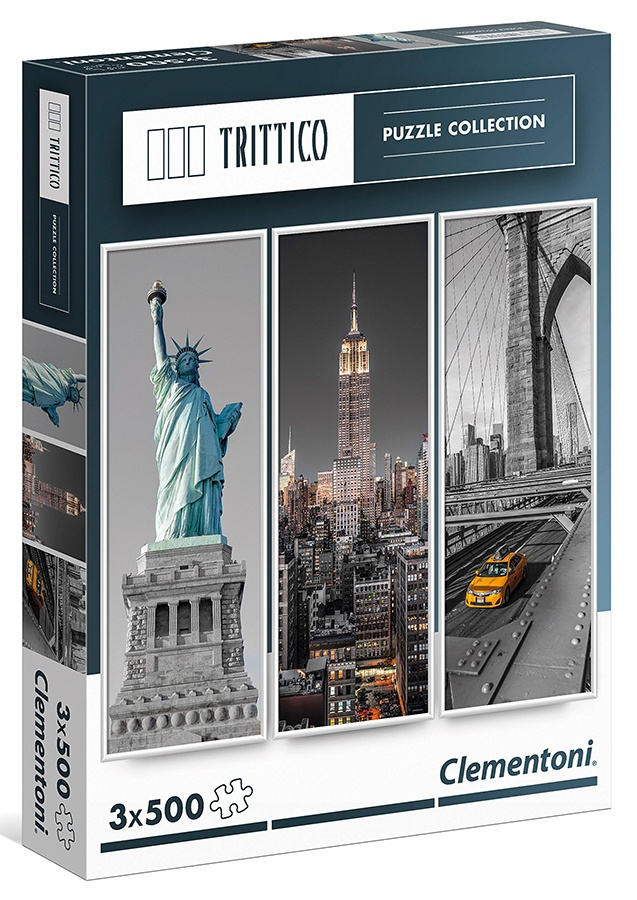 Puzzle 3 x 500 - New York