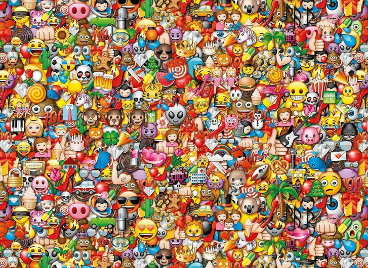 Puzzle emoji 1000