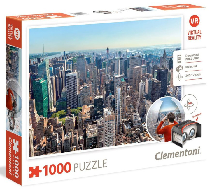 Puzzle 1000 New York - Virtual Reality
