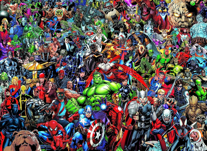 Puzzle 1000 – Marvel