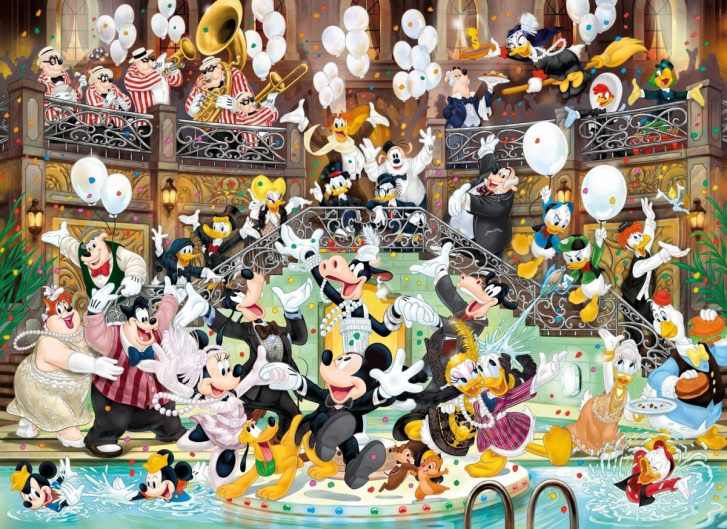 Puzzle 1000 - Mickey Mouse 90 let