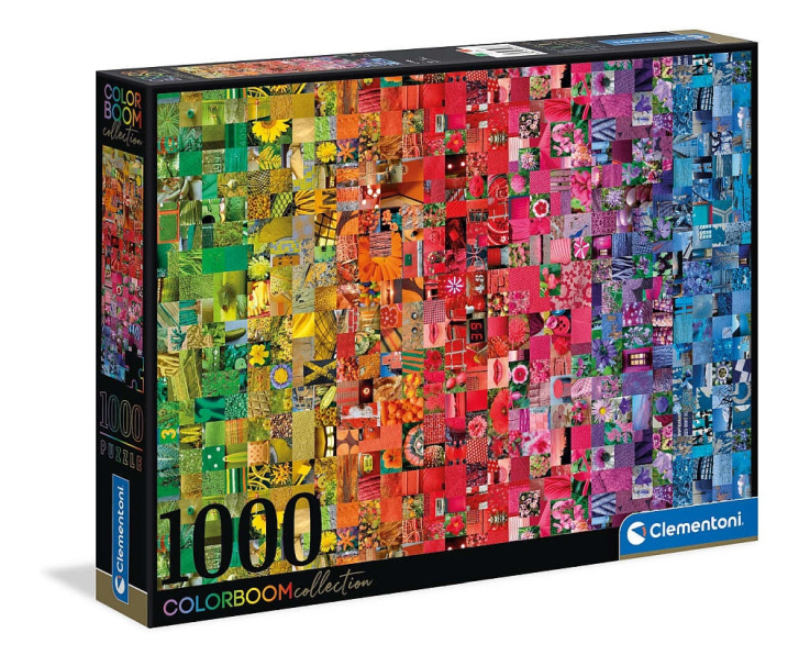 Puzzle 1000 - Barevná koláž
