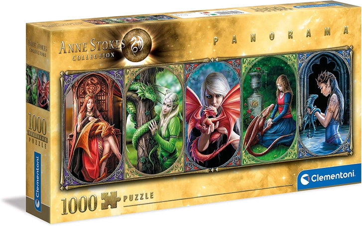 Puzzle 1000 – Panorama draky
