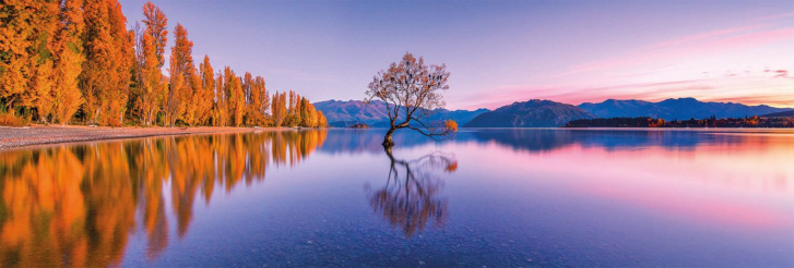Puzzle 1000 - Panorama jezero