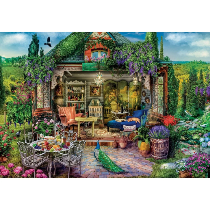 Puzzle 1000 – Únik do krajiny vína
