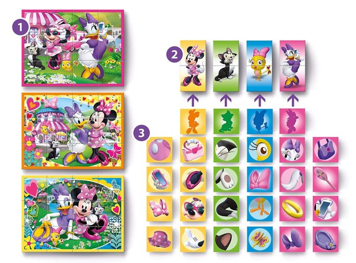 Kostky Minnie Multi Play