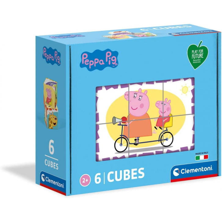Clementoni- Peppa Pig kostky