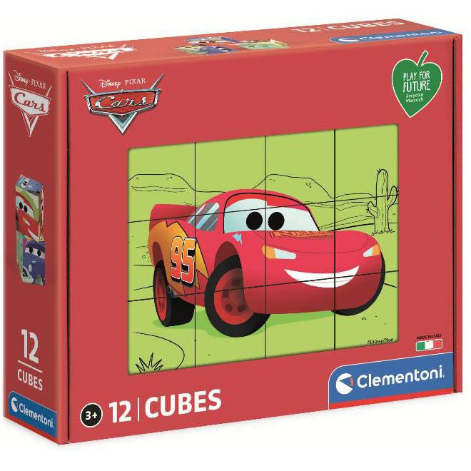 Cars- Dřevěné kostky