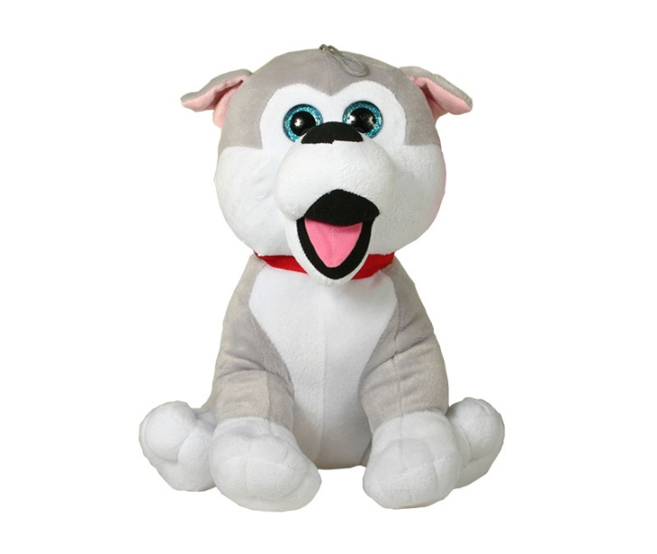Plyšový pes Husky - 38 cm