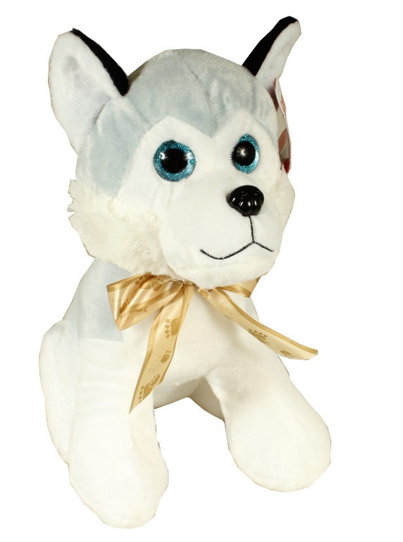 Plyšový pejsek Husky