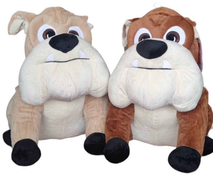 Plyšový buldog 60 cm