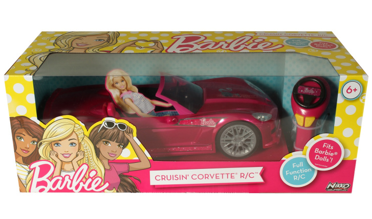 RC Barbie Corvette