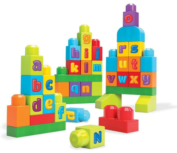 Mega Bloks Stavebnice abeceda