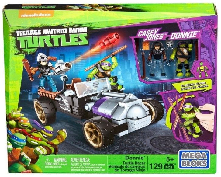 Mega Bloks Ninja Turtles - Závodní auto