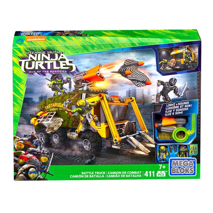 Mega Bloks - Ninja Želvy: Battle Truck Construction