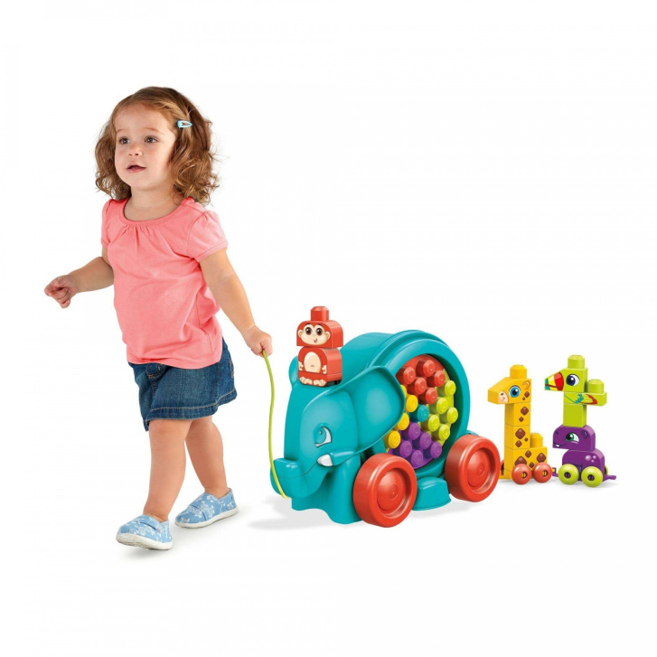 Mega Bloks - Tahací slon