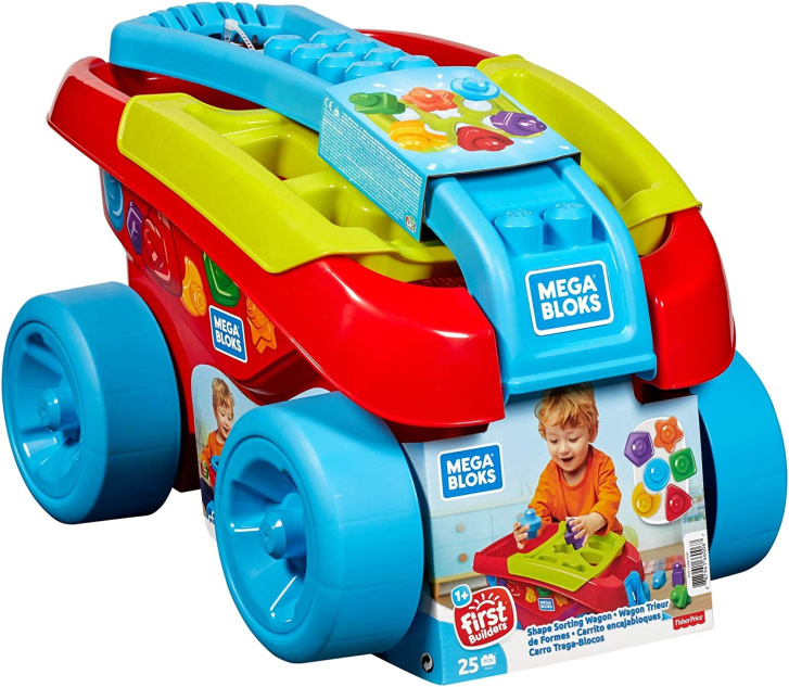 Mega Bloks - Vozík se stavebnicí