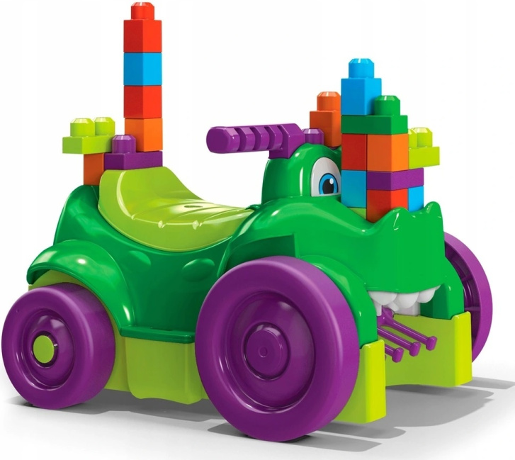 Mega Bloks - Odrážedlo krokodýl