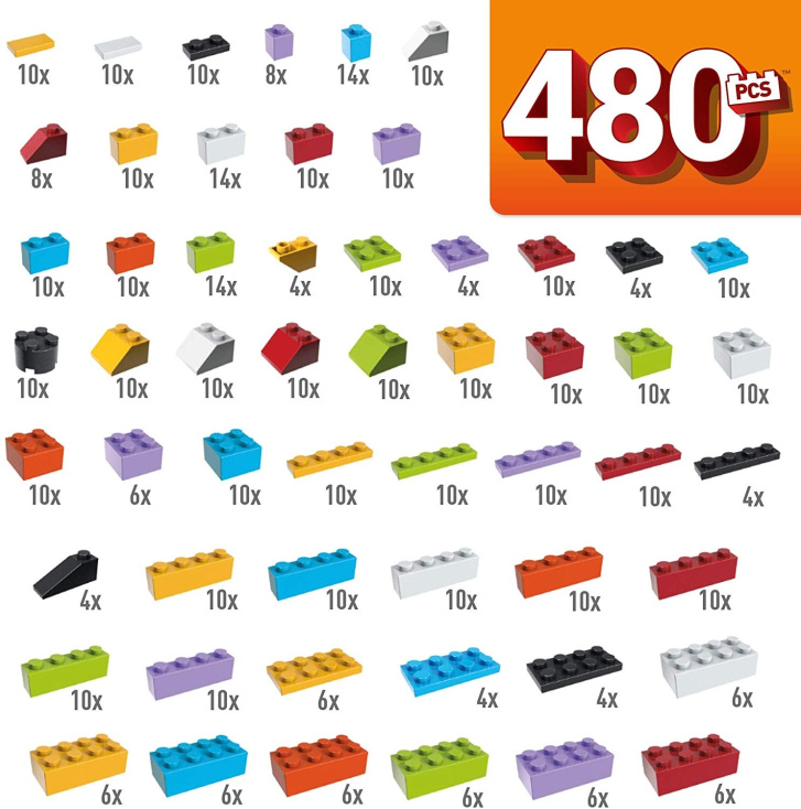Stavebnice Mega Construx 480 ks