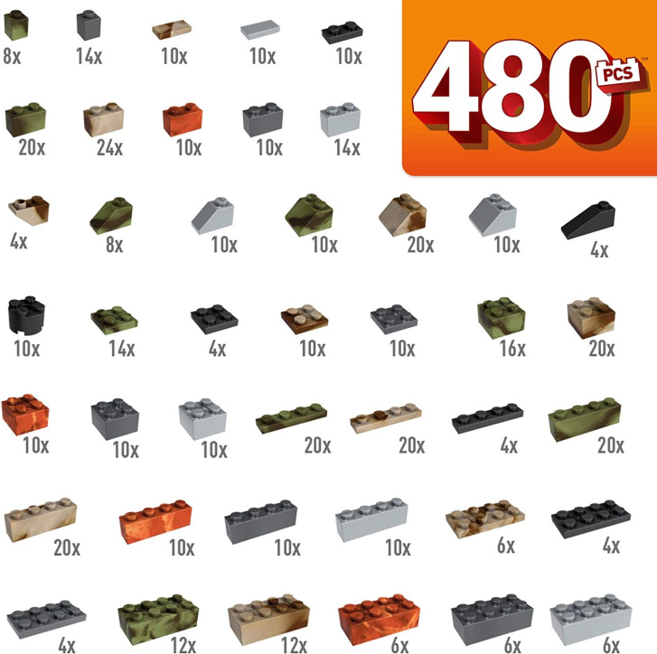 Stavebnice Mega Construx 480 ks