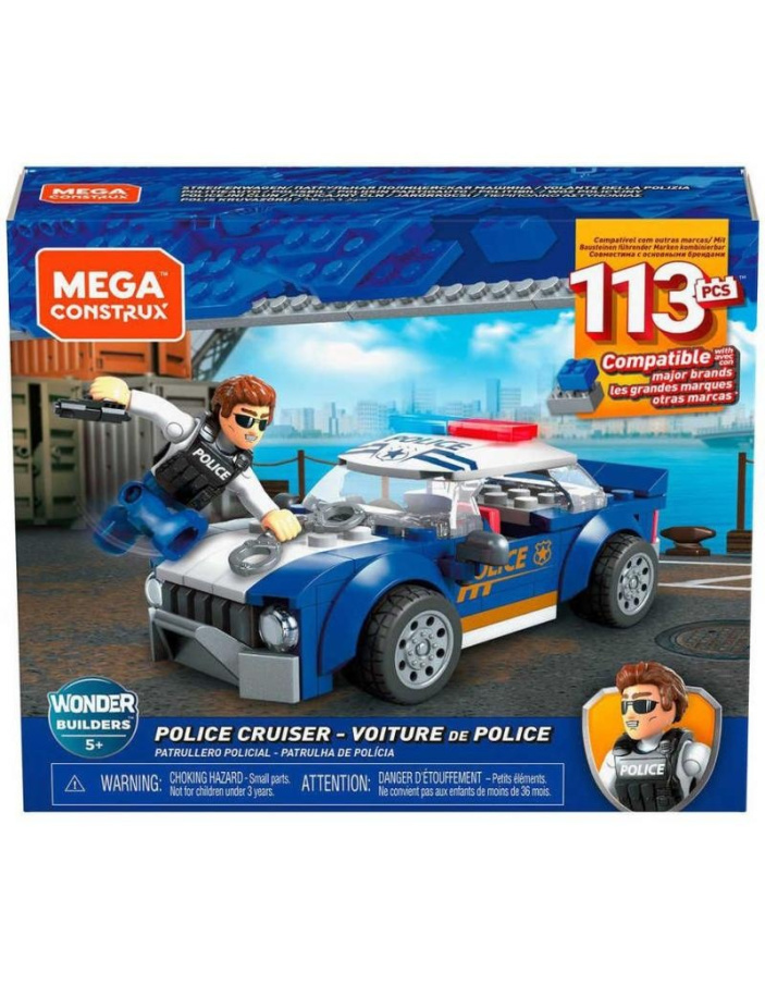 Mega Construx – Policajt s autem