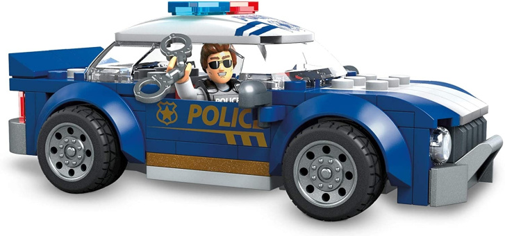 Mega Construx – Policajt s autem
