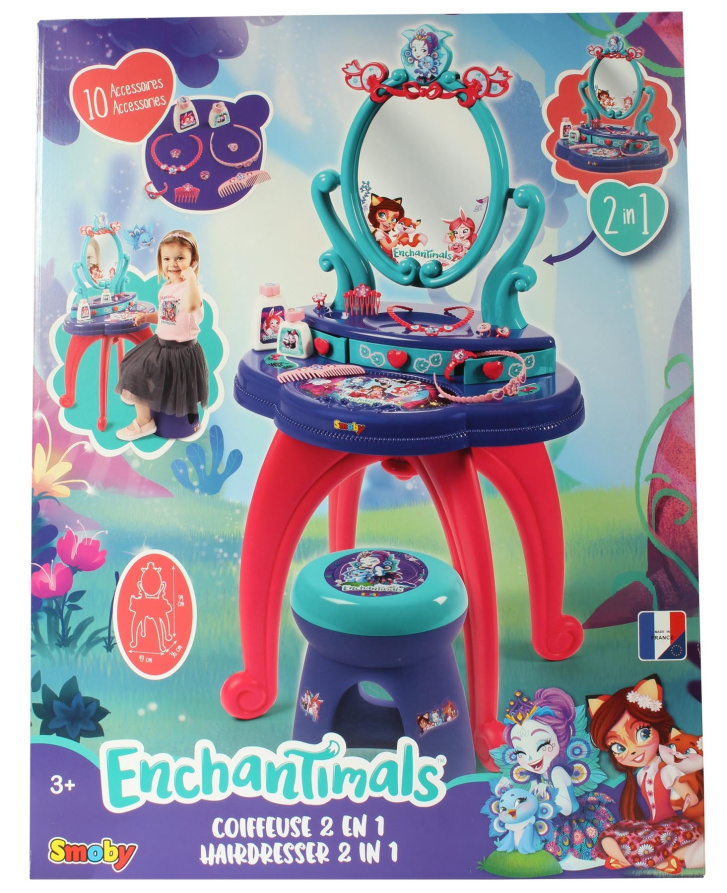 EnchanTimals - Kosmetický stolek 2v1