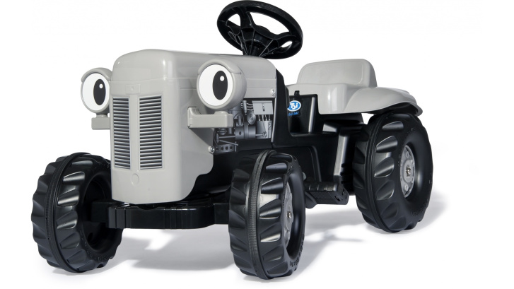 Šlapací traktor s vlečkou