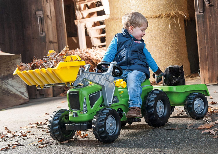 Šlapací traktor Futura s nakladačem