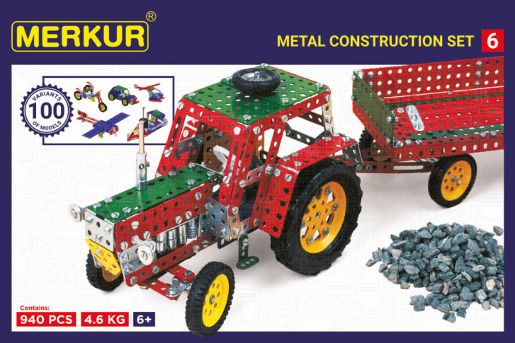 Merkur – Kovová stavebnice 6