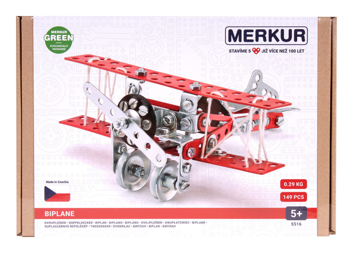 Merkur – Stavebnice Dvojplošník