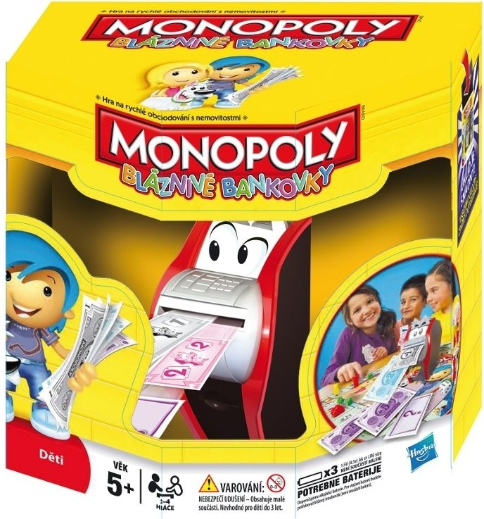 Hra - Monopoly Bláznivé bankovky