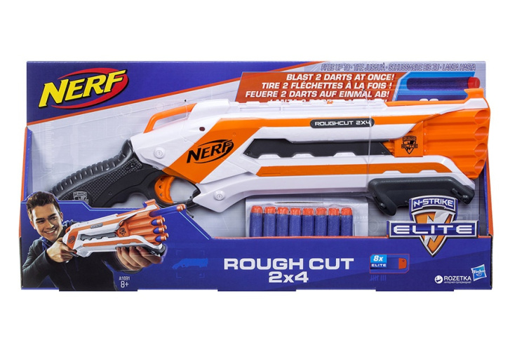 Nerf N-Strike - Rough Cut 2x4