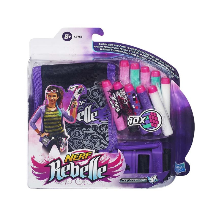 NERF Rebelle - Pouzdro s opaskem a náhradními šipkami