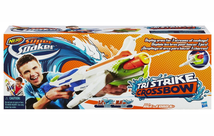 NERF Super Soaker - Tri-Stike Crossbow
