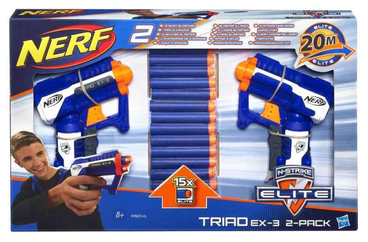 NERF N-Strike Elite – EX-3 2-Pack