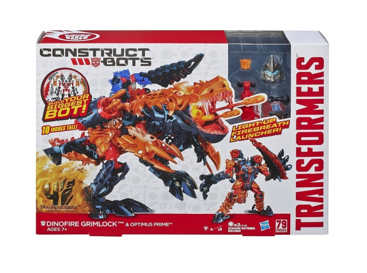 Transformers - Dinofire Grimlock a Optimus Prime
