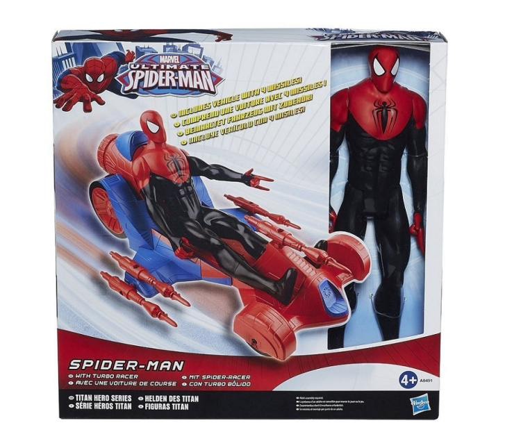 Figurka - Spiderman a auto
