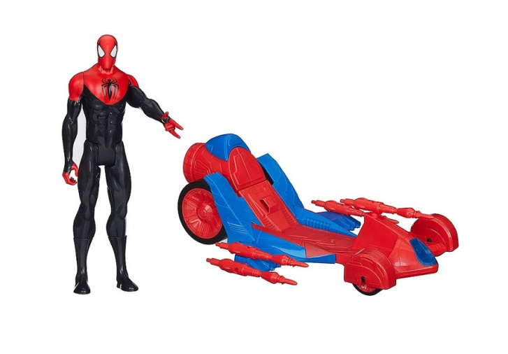 Figurka - Spiderman a auto