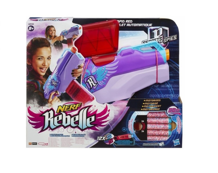 NERF Rebelle Rapid Red