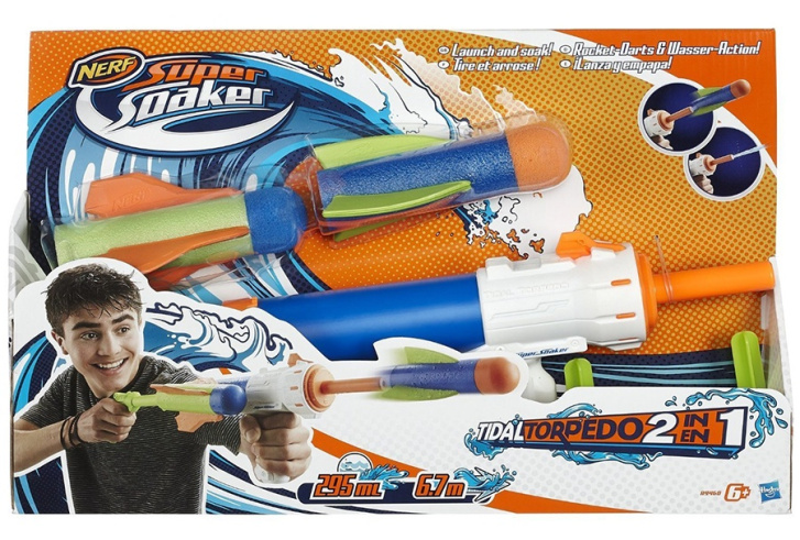 NERF Super Soaker - Tidal Torpedo 2 v 1