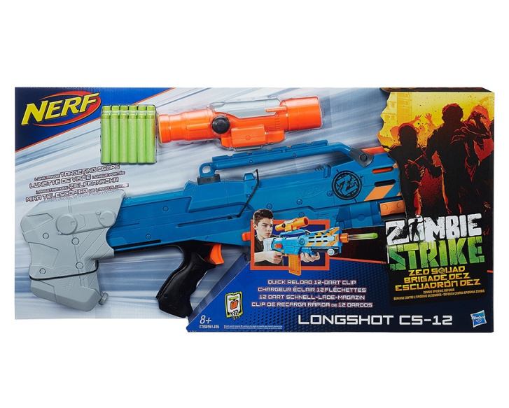 NERF Zombie Strike - Longshot CS-12