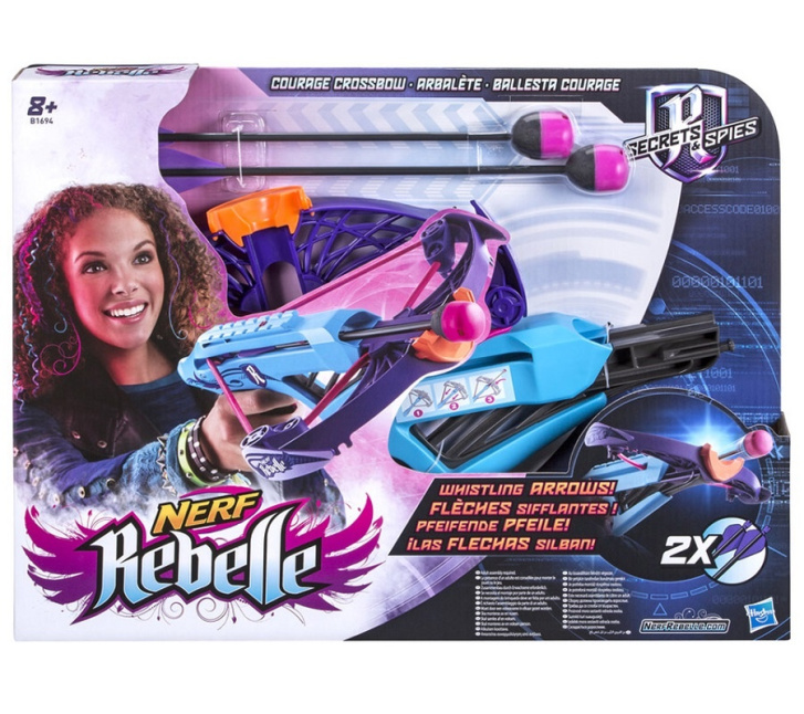 NERF Rebelle - Kuše s pískajícími šípy